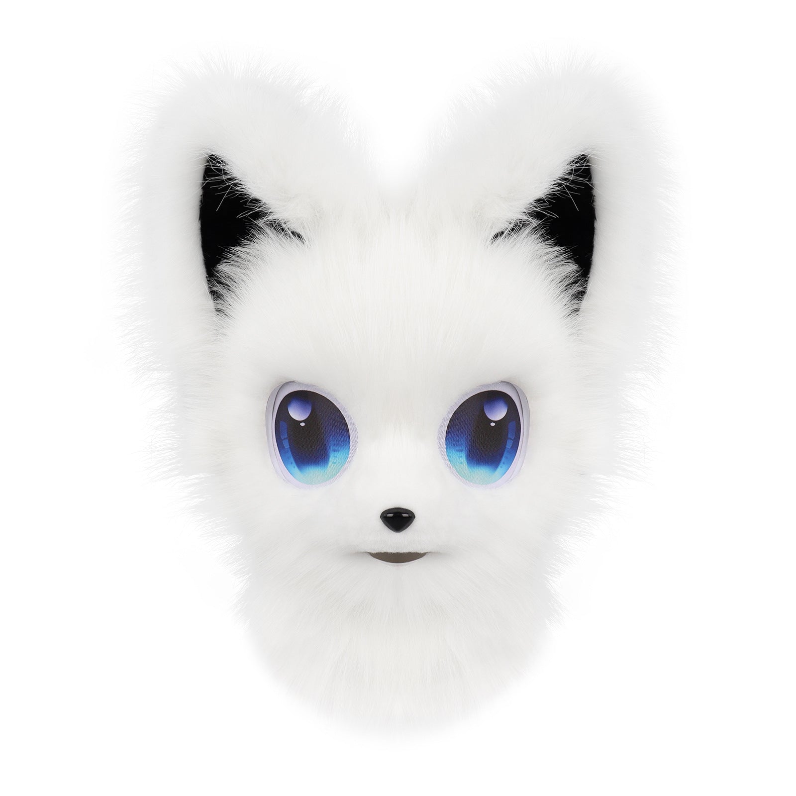Original New Fursuit Samoyed Canine Head Single-Head Finished Product for Comic Convention Cosplay