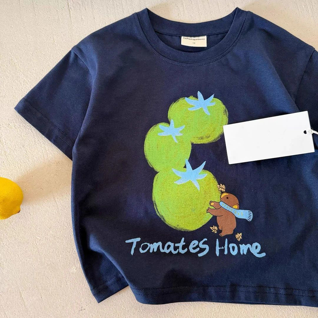 Kids Trendy Short Sleeve T-Shirt