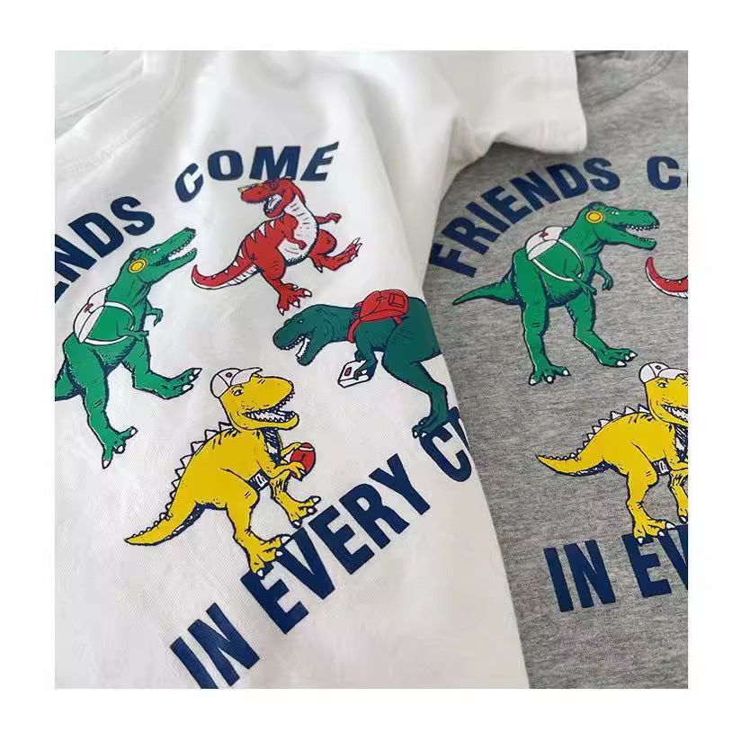 Casual Short Sleeve T-Shirt for Boys