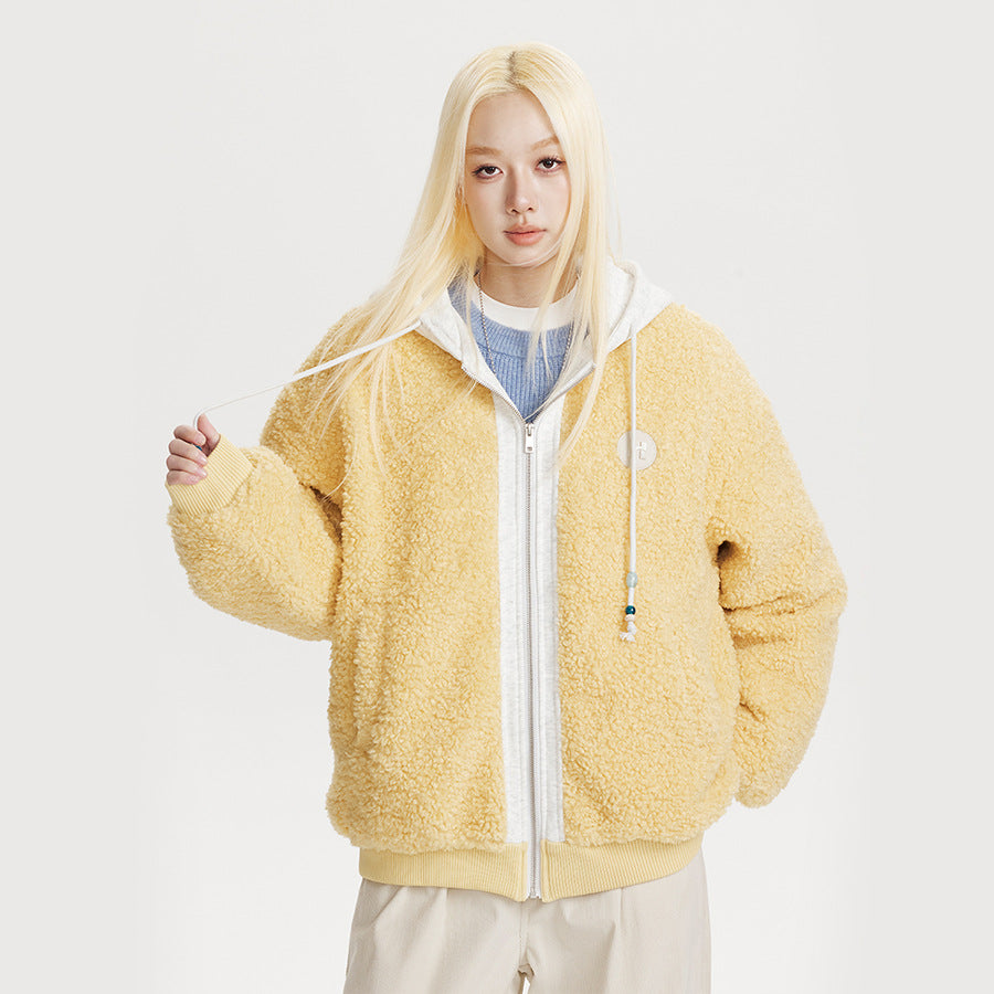 Winter hooded jacket