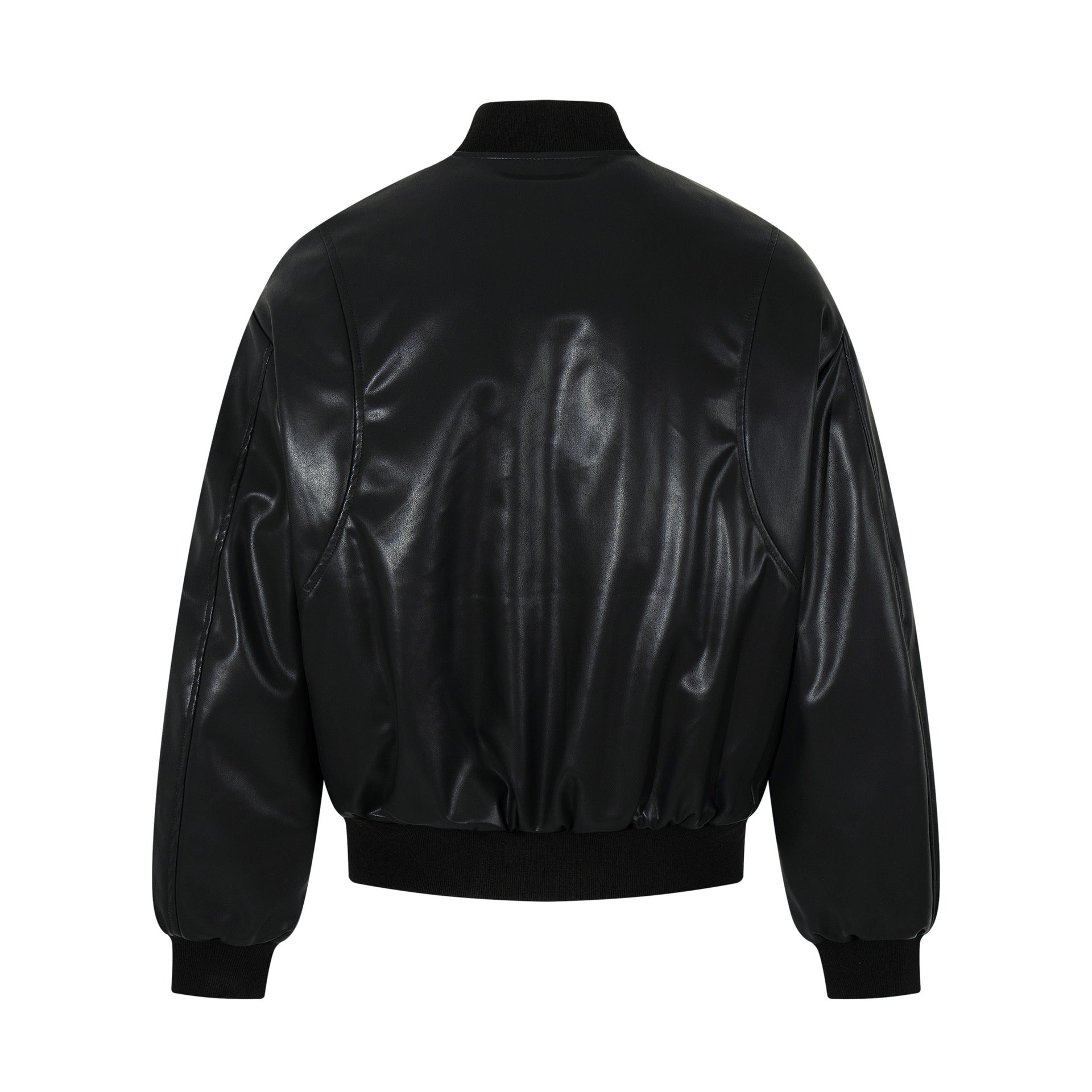 Leather jacket autumn and winter cotton jacket