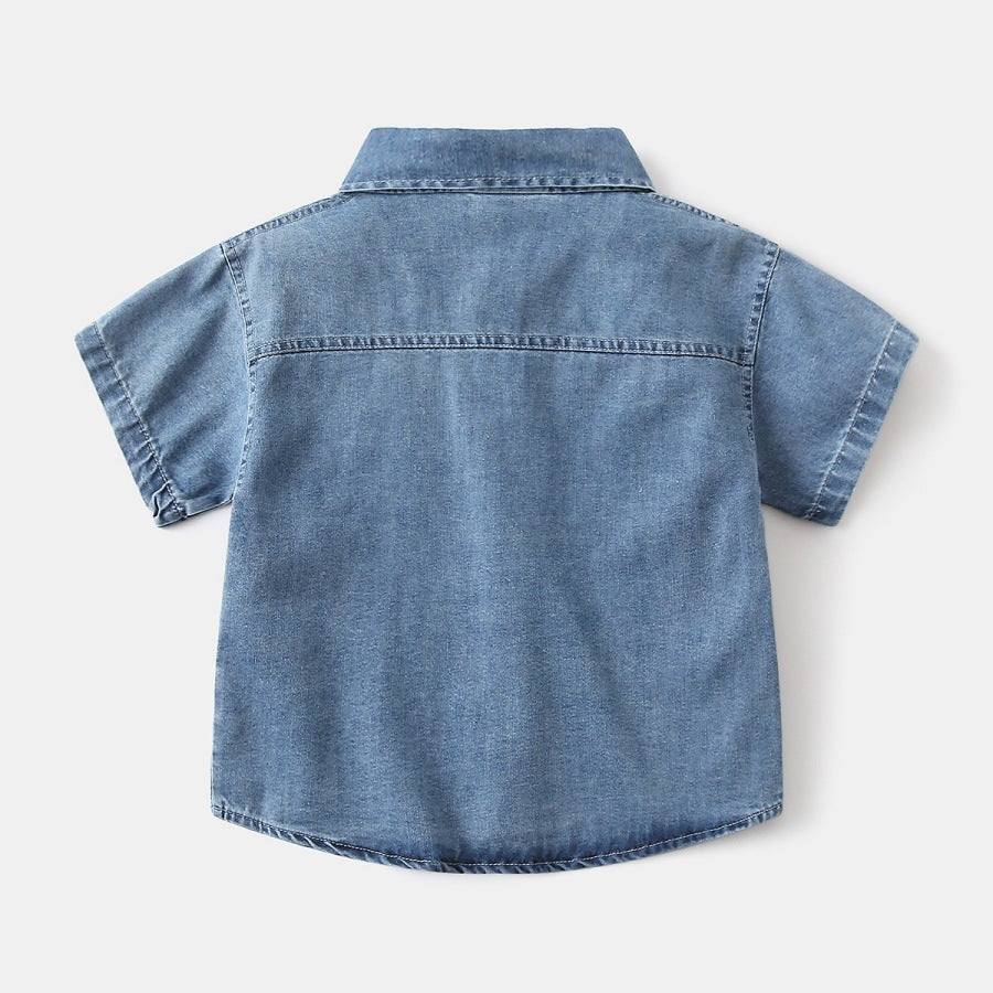 Boys' denim shirt