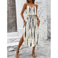Printed camisole dress