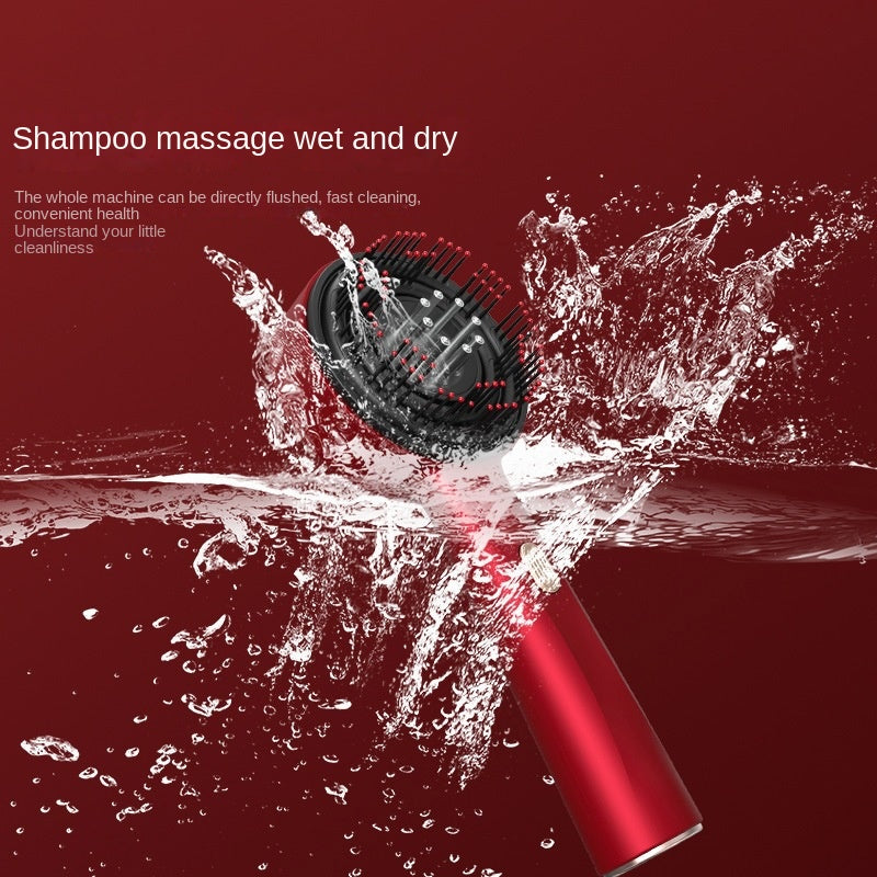 Electric massage comb for household scalp red light anti stripping hair care massage comb