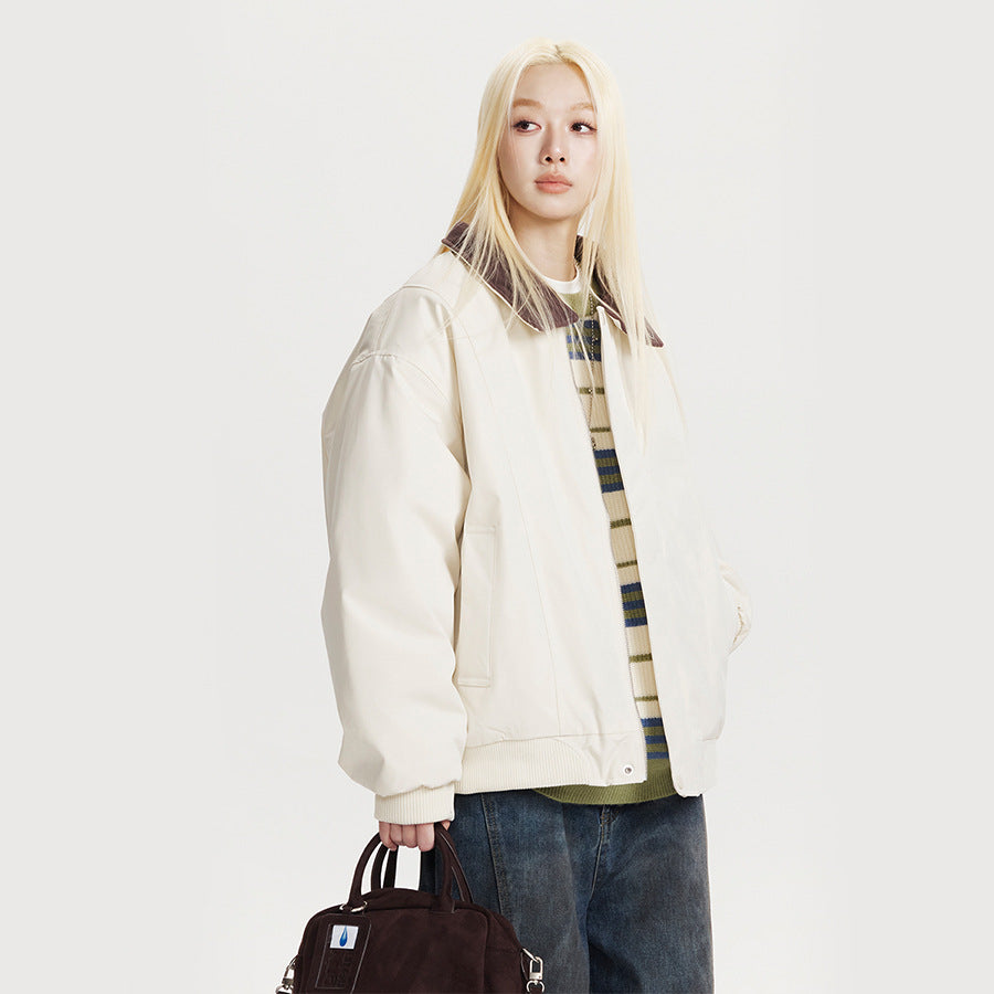 Winter collar jacket