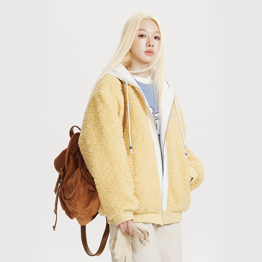 Winter hooded jacket