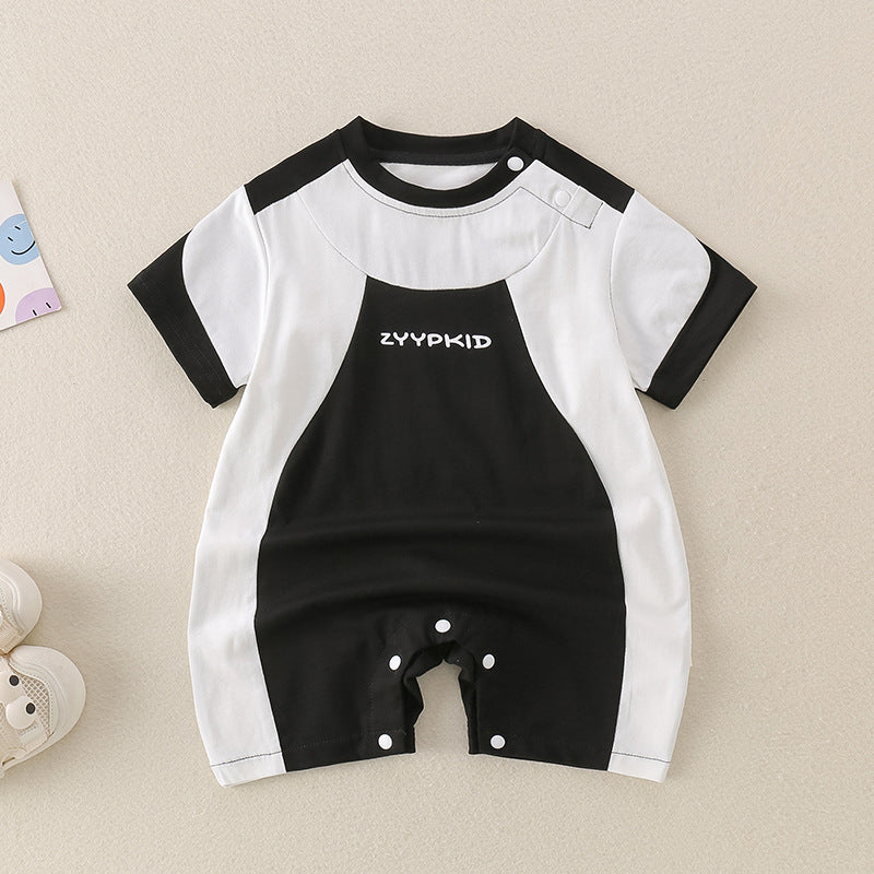 Lightweight Baby Romper Short Sleeve Crawler Suit