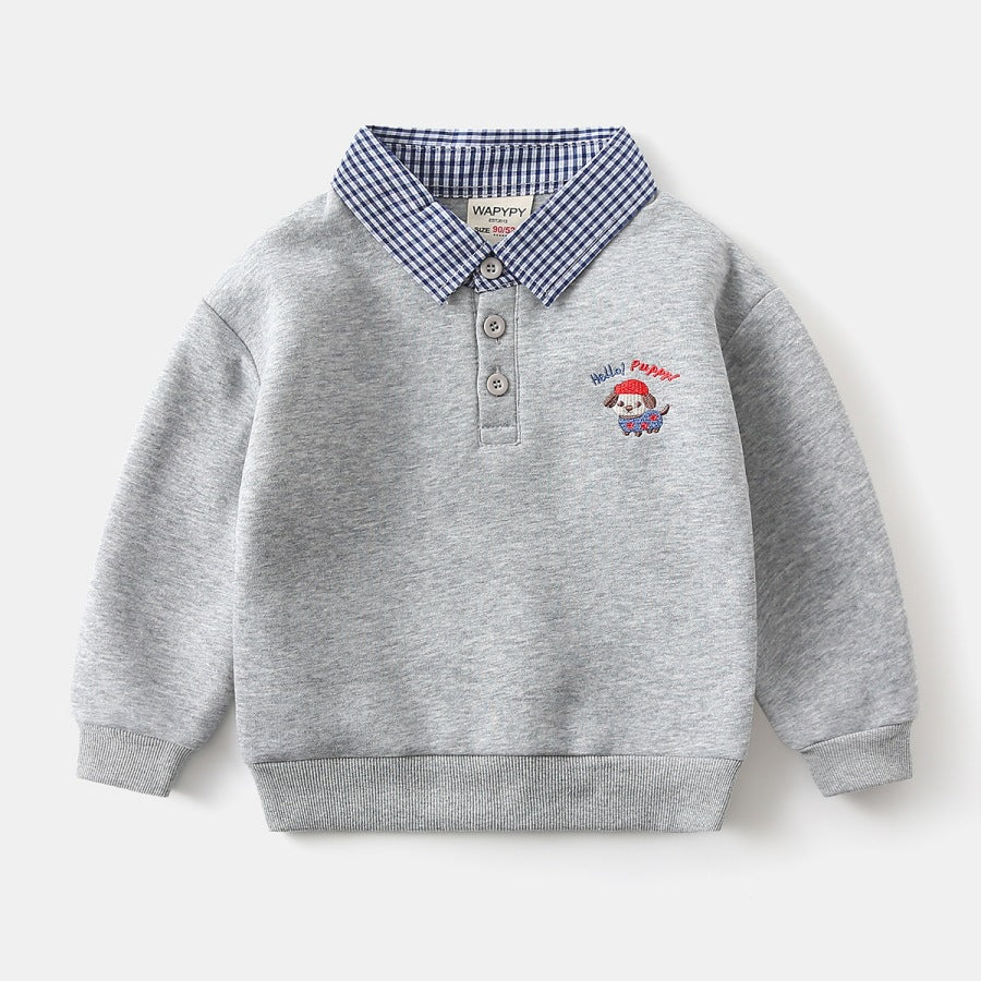 Two boys' hoodies and children's vacations