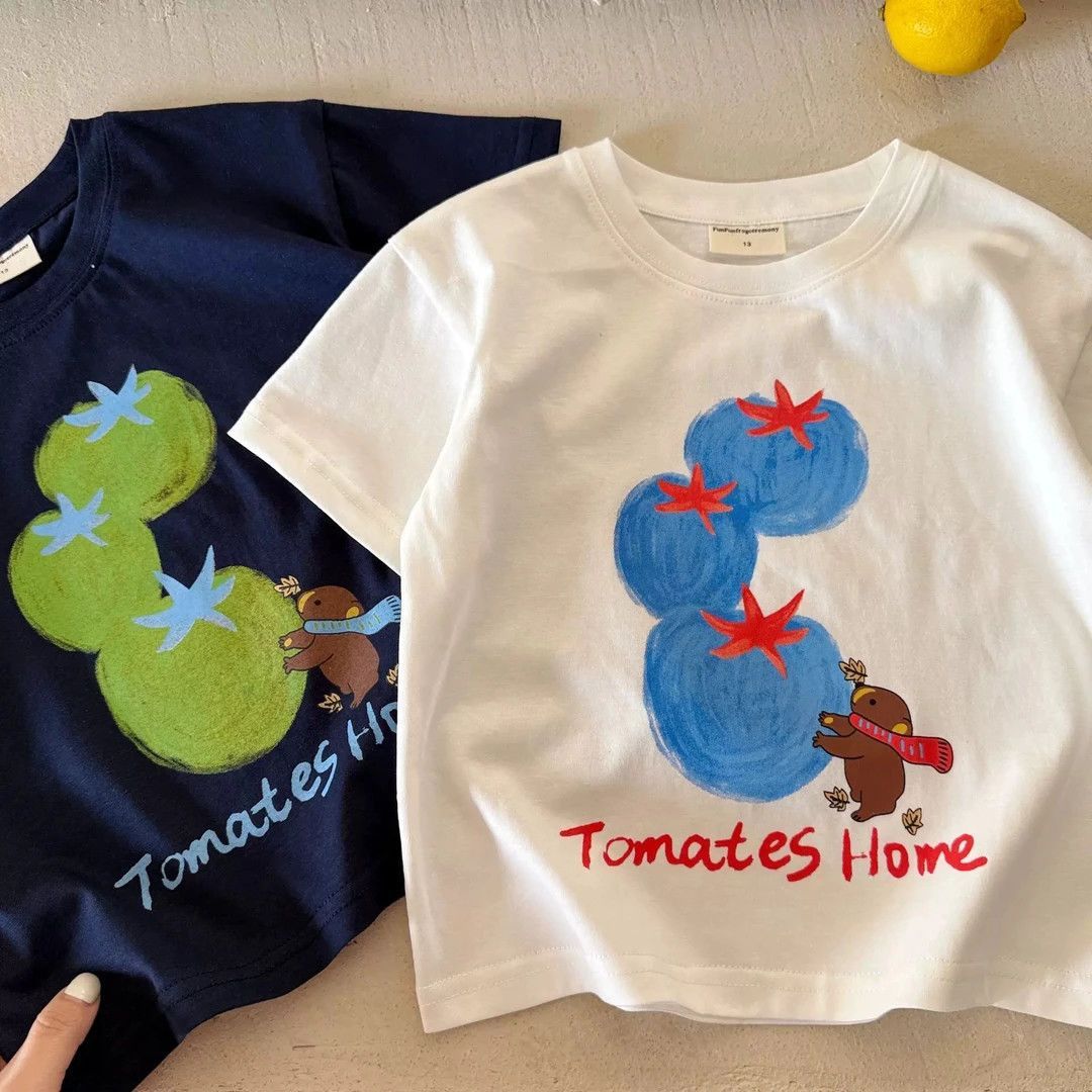 Kids Trendy Short Sleeve T-Shirt
