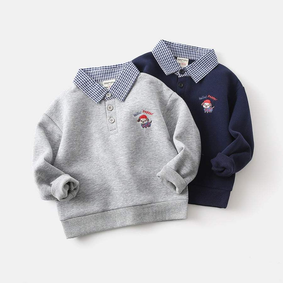 Two boys' hoodies and children's vacations