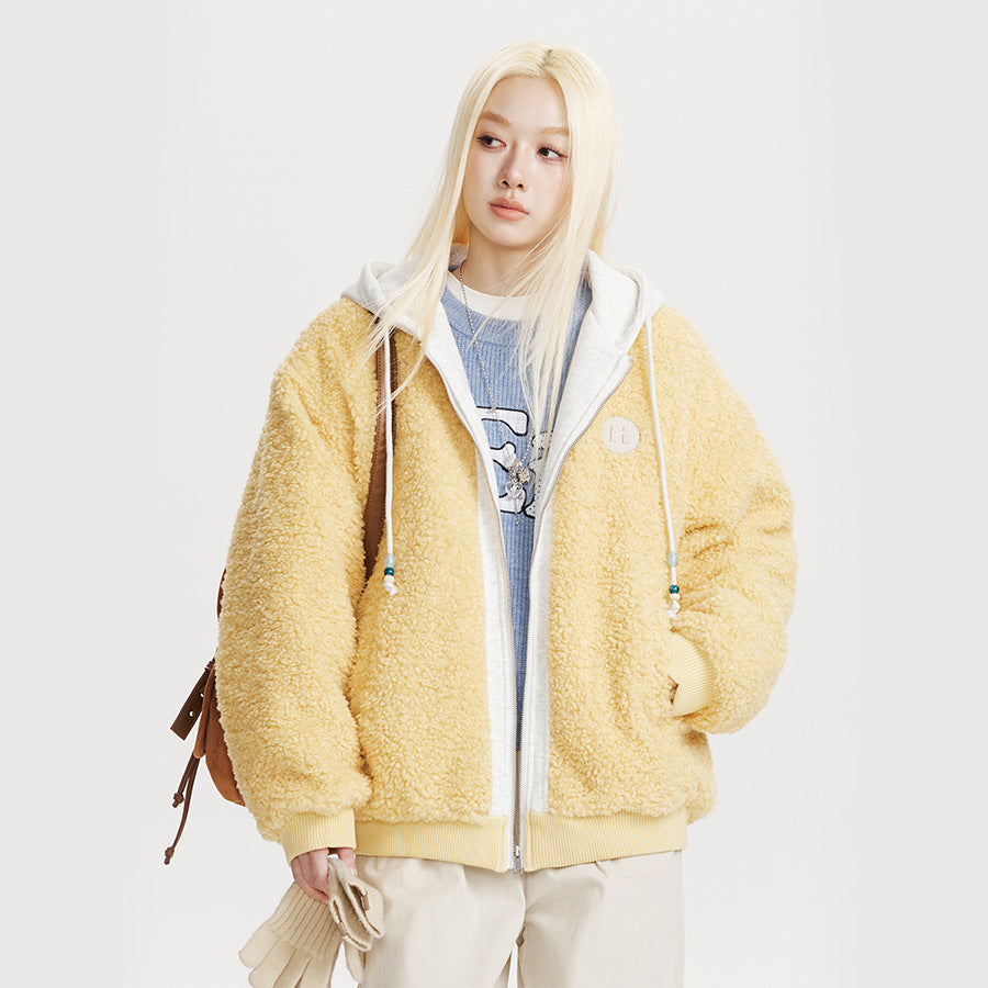 Winter hooded jacket