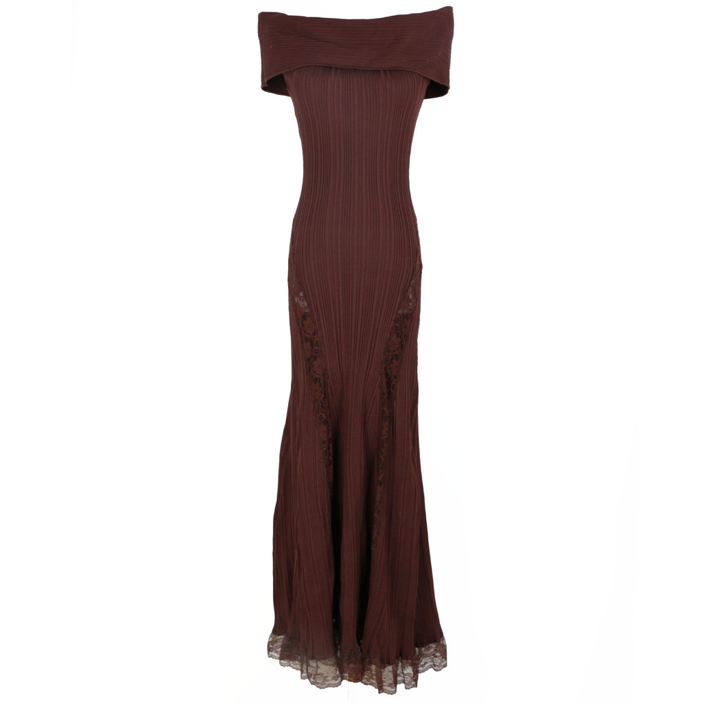 One collar long skirt