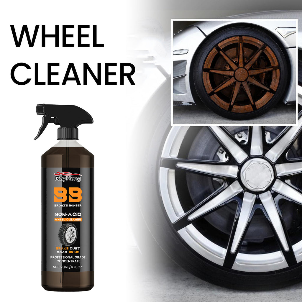Rayhong Car Wheel Cleaner, Multi-Purpose Cleaning Agent for Wheel Rim Restoration and Stain Removal