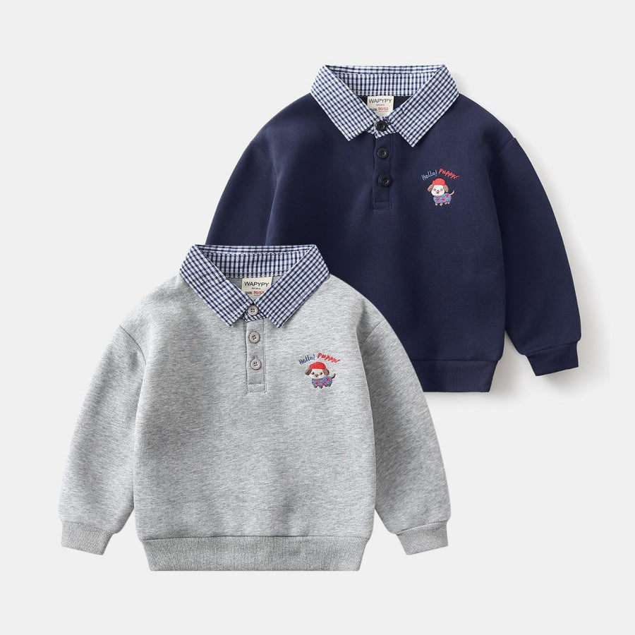 Two boys' hoodies and children's vacations