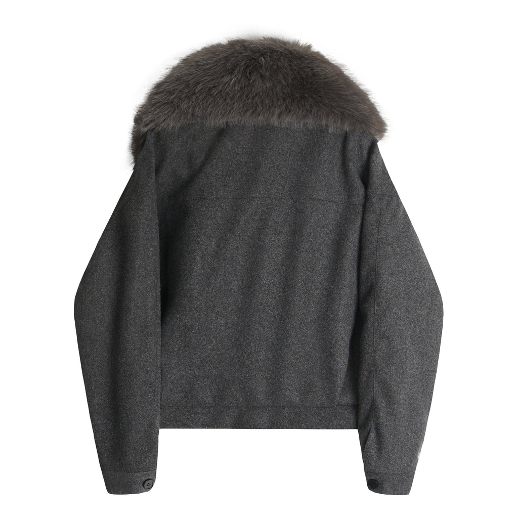 Loose casual warm winter jacket cotton jacket
