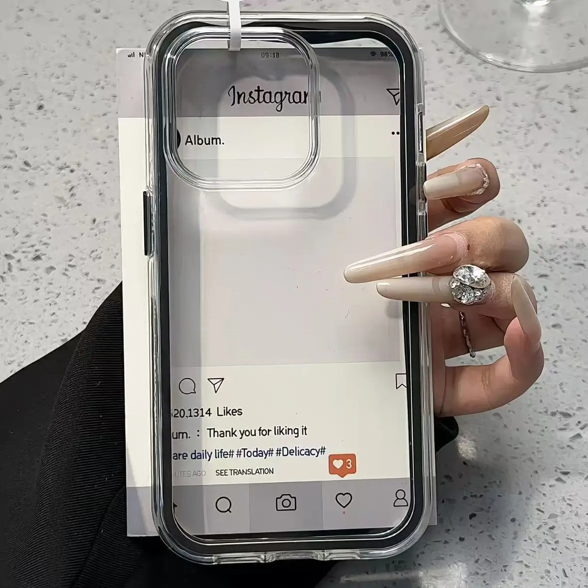 Suitable for Apple 17 ProMax phone case 2-in-1 solid color border transparent iPhone 15 anti drop 14 soft case 16