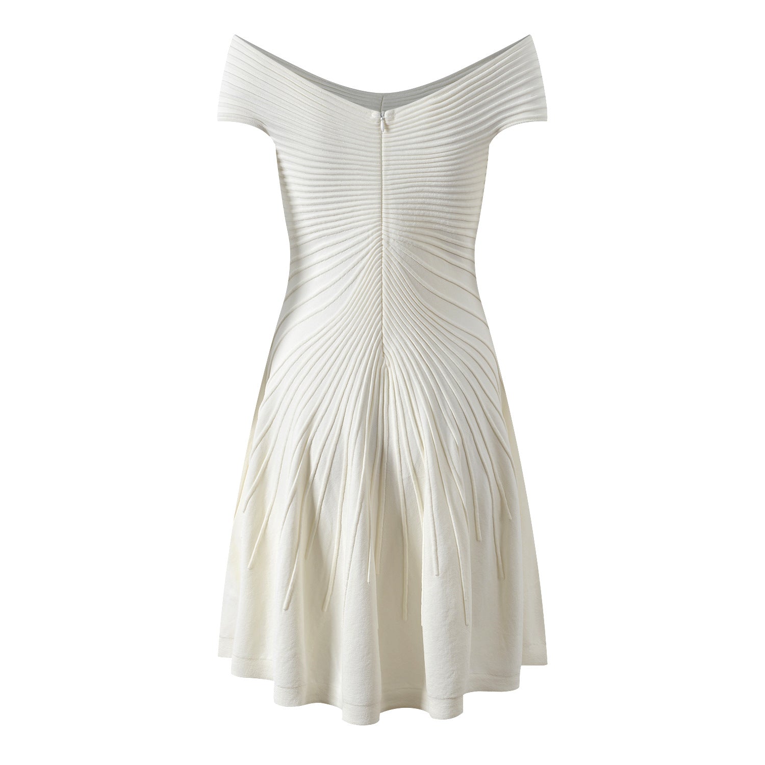 Sleeveless V-neck A-line dress