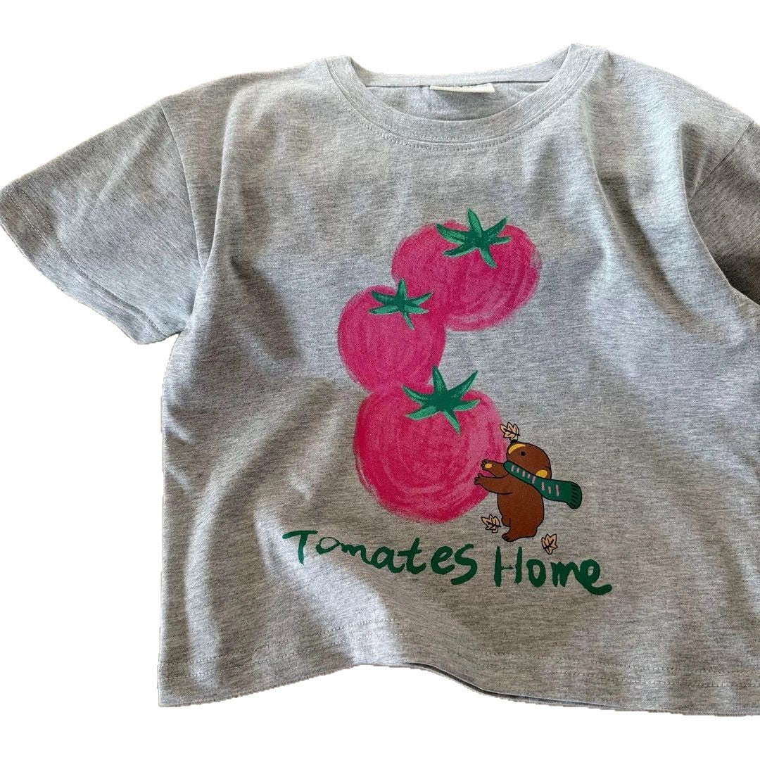 Kids Trendy Short Sleeve T-Shirt