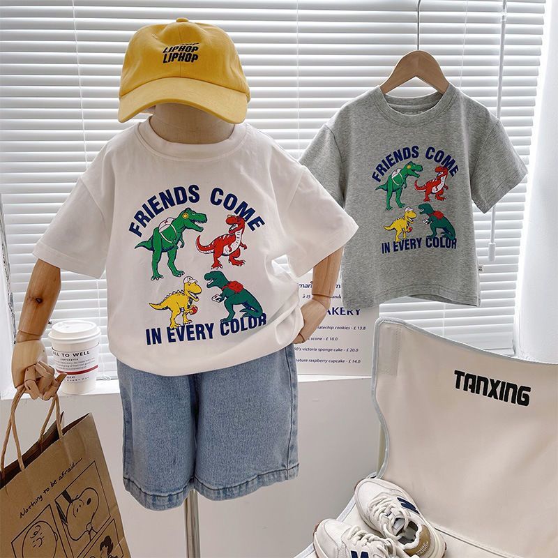 Casual Short Sleeve T-Shirt for Boys