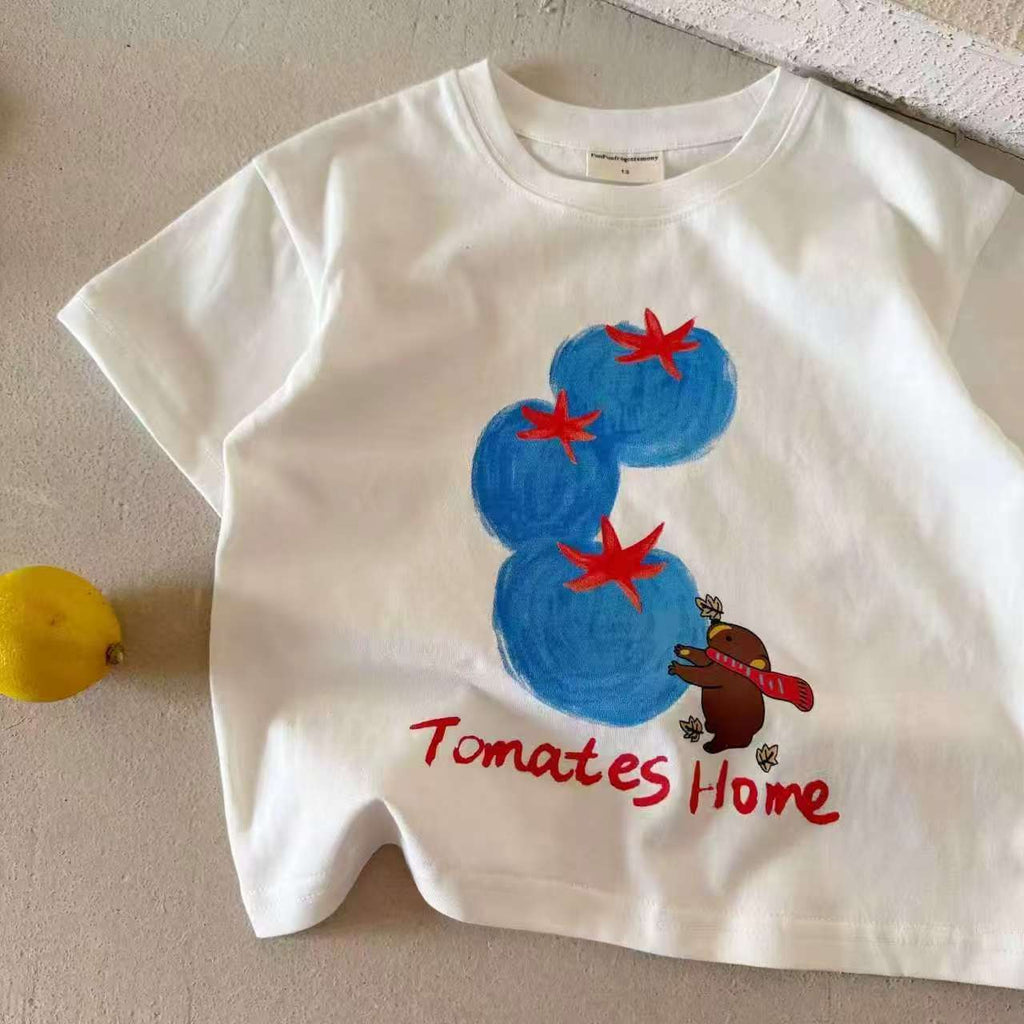 Kids Trendy Short Sleeve T-Shirt