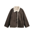 Winter warm and loose jacket
