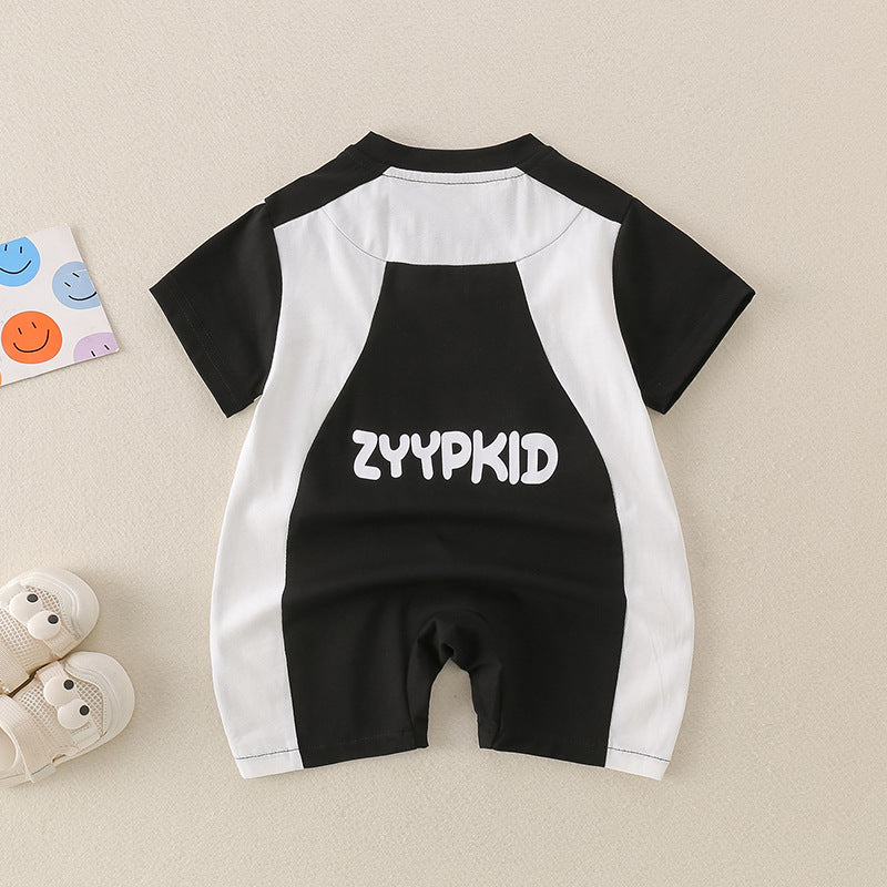 Lightweight Baby Romper Short Sleeve Crawler Suit