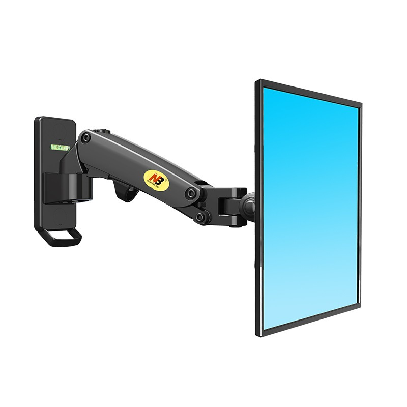 NB F120 monitor bracket wall mounted lifting rotating telescopic air pressure wall mounted computer display rack