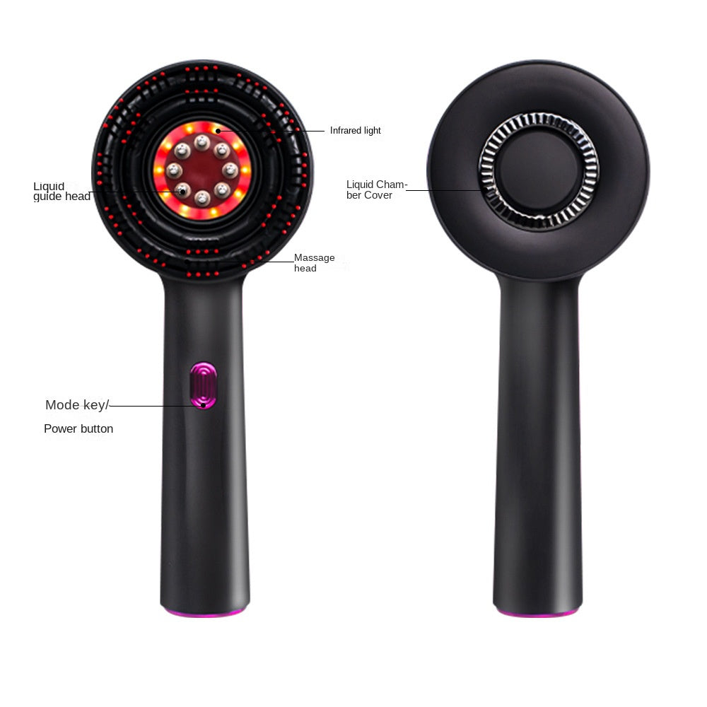 Electric massage comb for household scalp red light anti stripping hair care massage comb