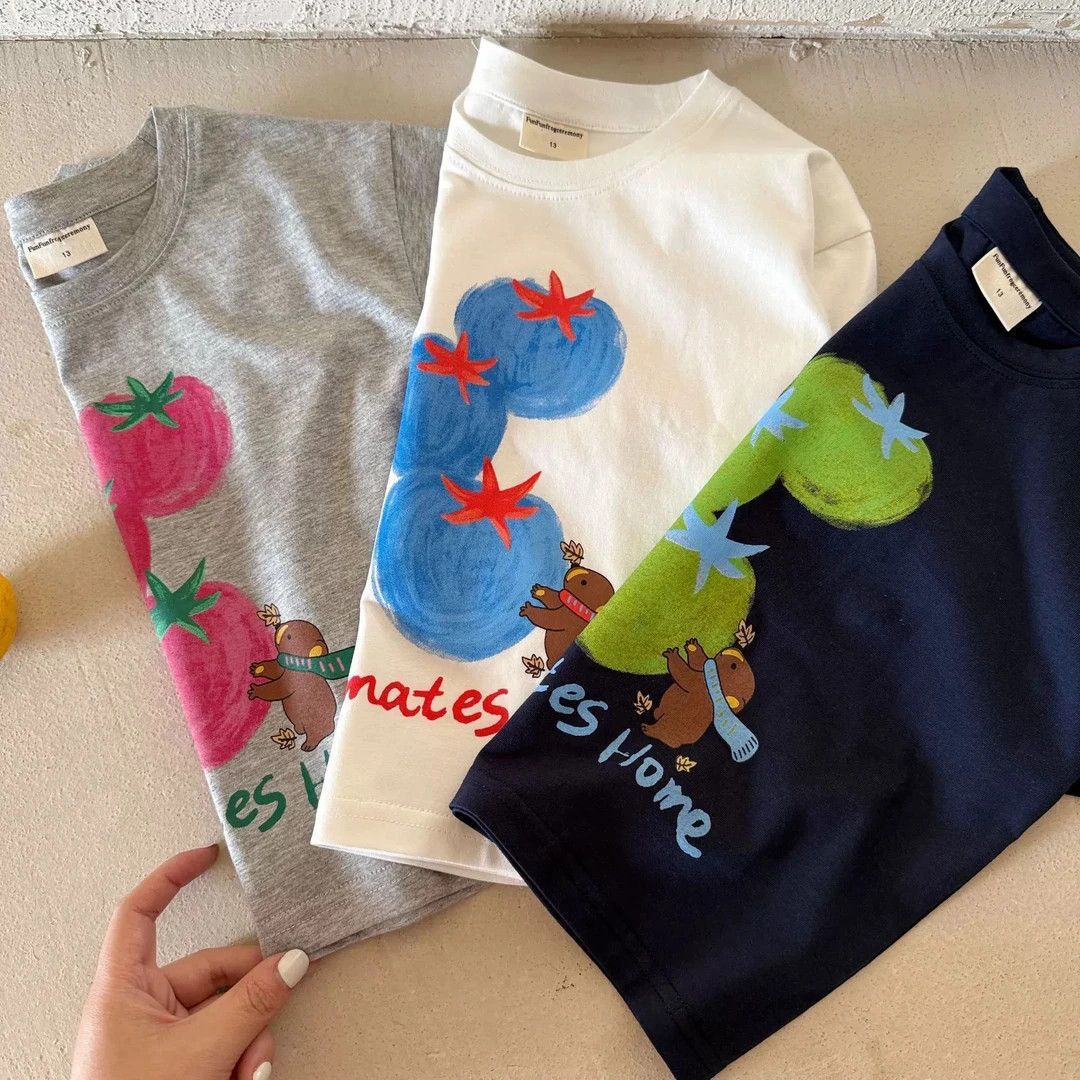 Kids Trendy Short Sleeve T-Shirt