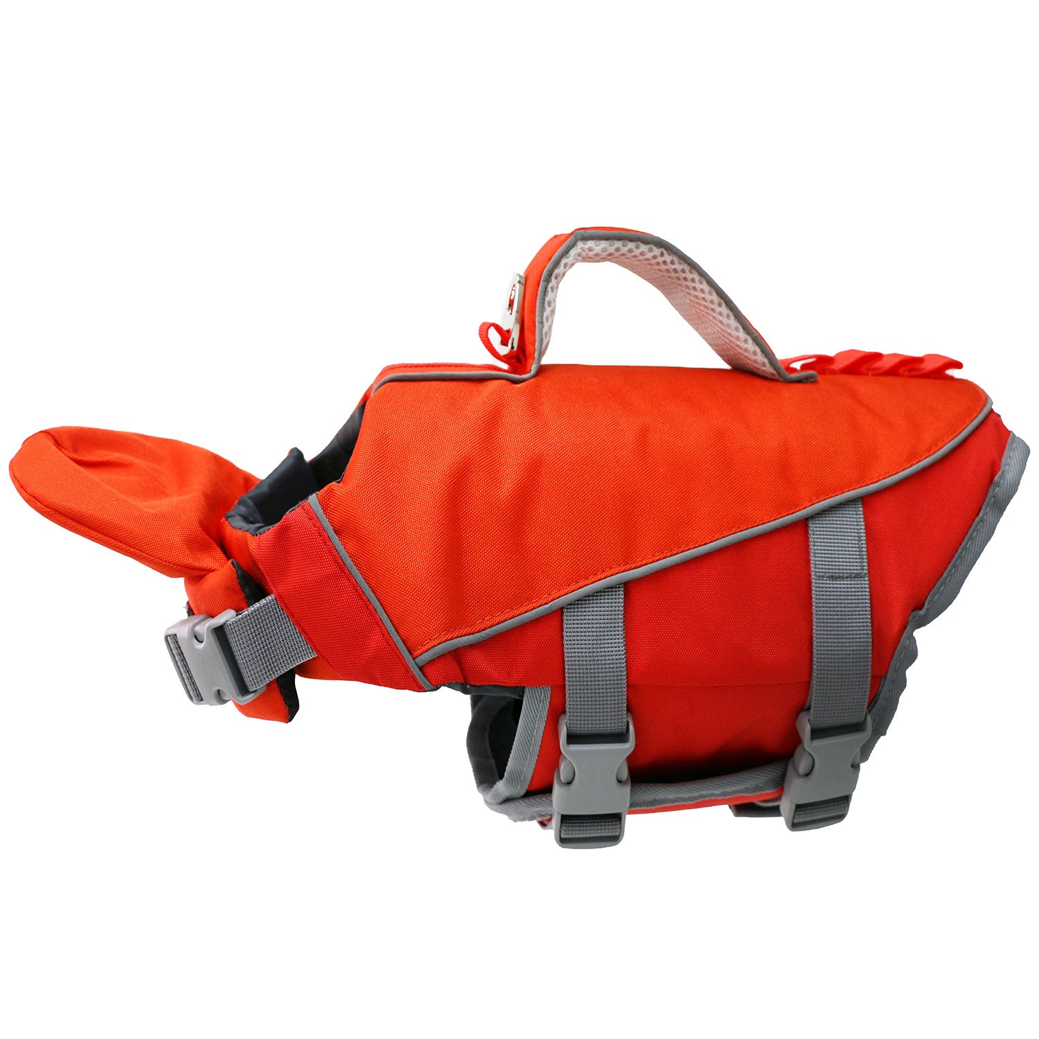 Reflective life jacket pet dog swimsuit