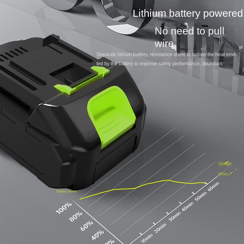 Wireless Car Washer Home Use High-Pressure Water Gun Cleaning Tool Rechargeable High-Power Lithium Battery Strong Boost