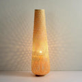 Japanese Floor Lamp for Guesthouse Bedroom, Tatami Room, Tea Room, Retro Bamboo Weave Floor Lamp, Zen Minimalist Style, Chinese Style Living Room