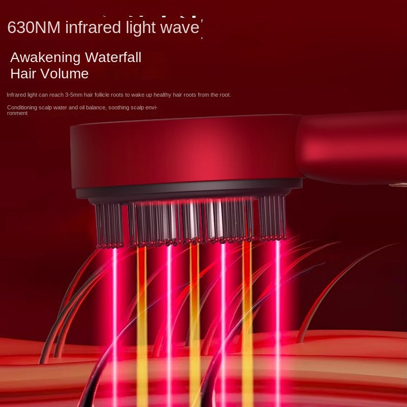 Electric massage comb for household scalp red light anti stripping hair care massage comb