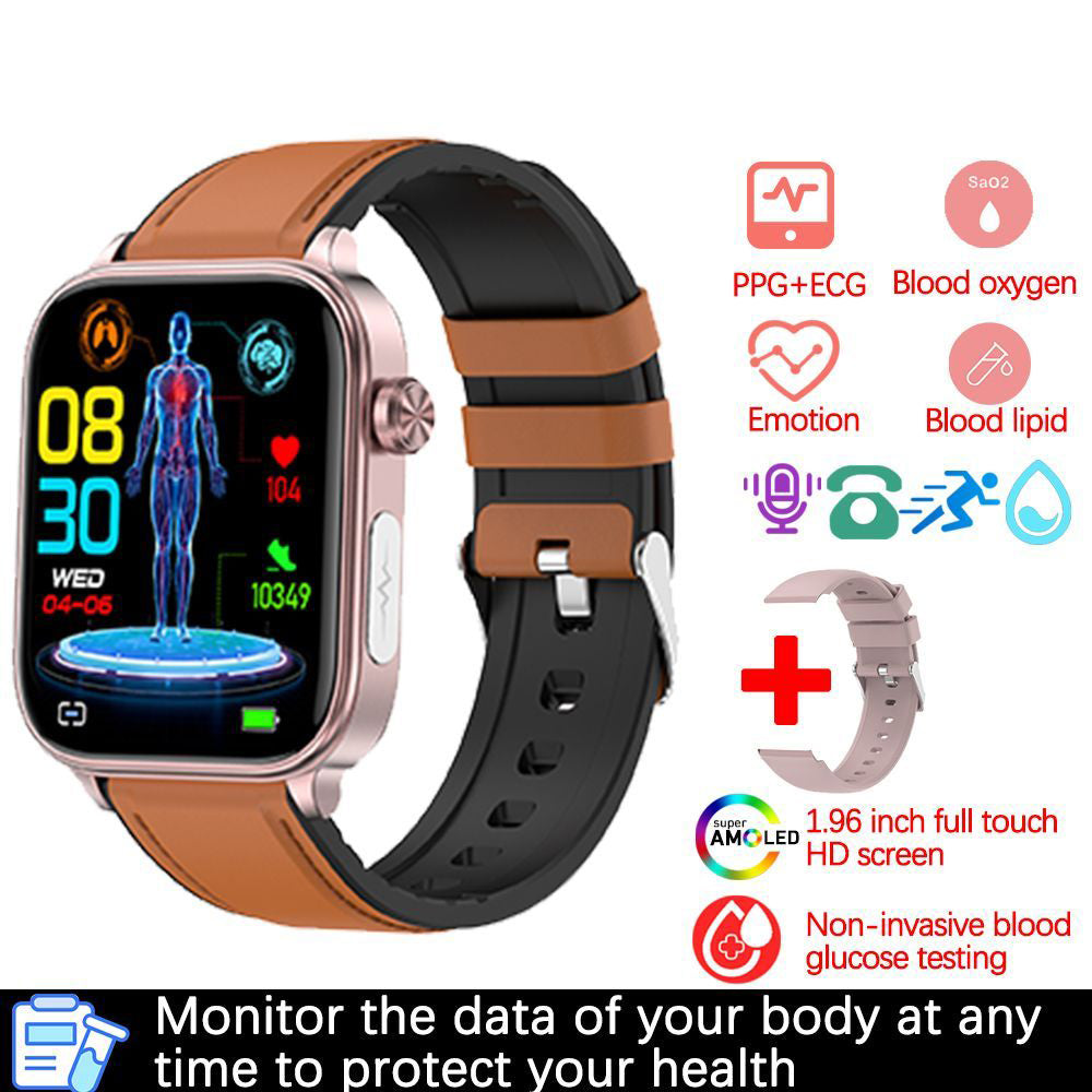 Bluetooth Calling Smart Watch with ECG + PPG, Electrocardiogram,  Blood Pressure, Multi-Sport Smartwatch