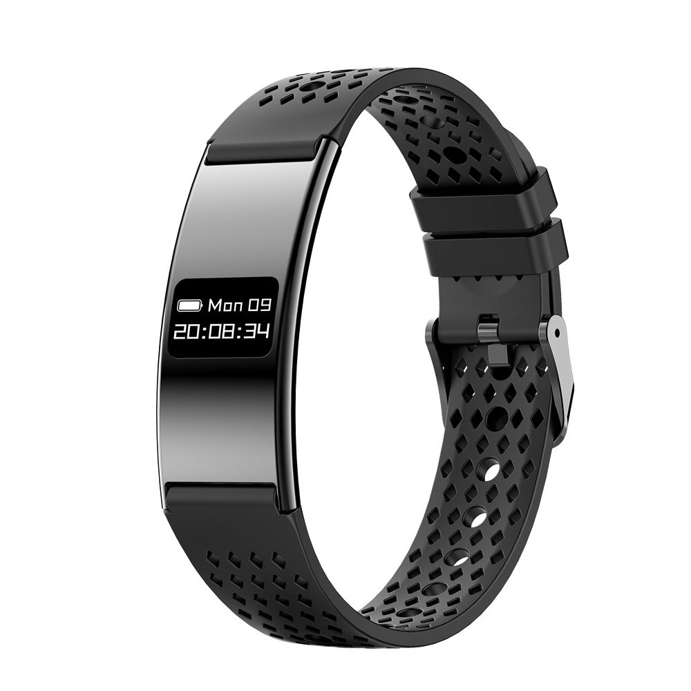 B8 Smart Bracelet, Ultra-Thin Sports Band with Heart Rate, Blood Oxygen, Sleep & Female Menstrual Cycle Health Monitoring