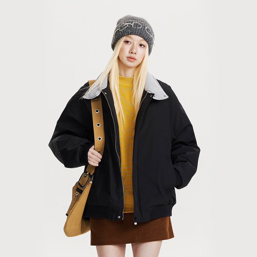 Winter collar jacket