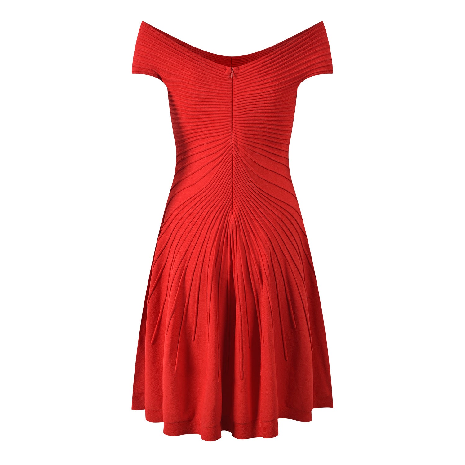 Sleeveless V-neck A-line dress