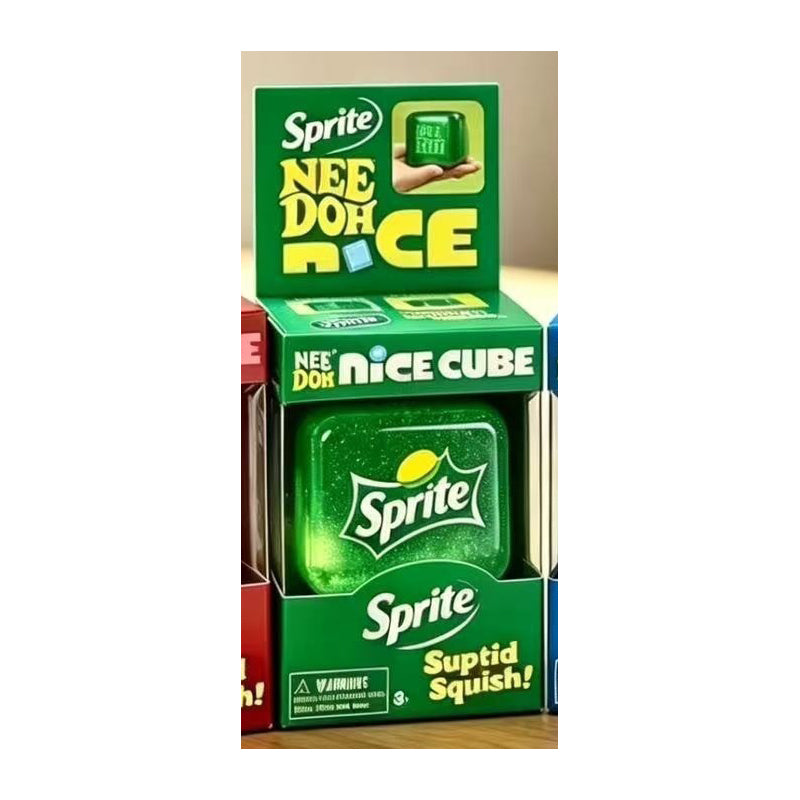 Pinch ice cubes to relieve stress, toy pressure ball