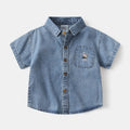 Boys' denim shirt
